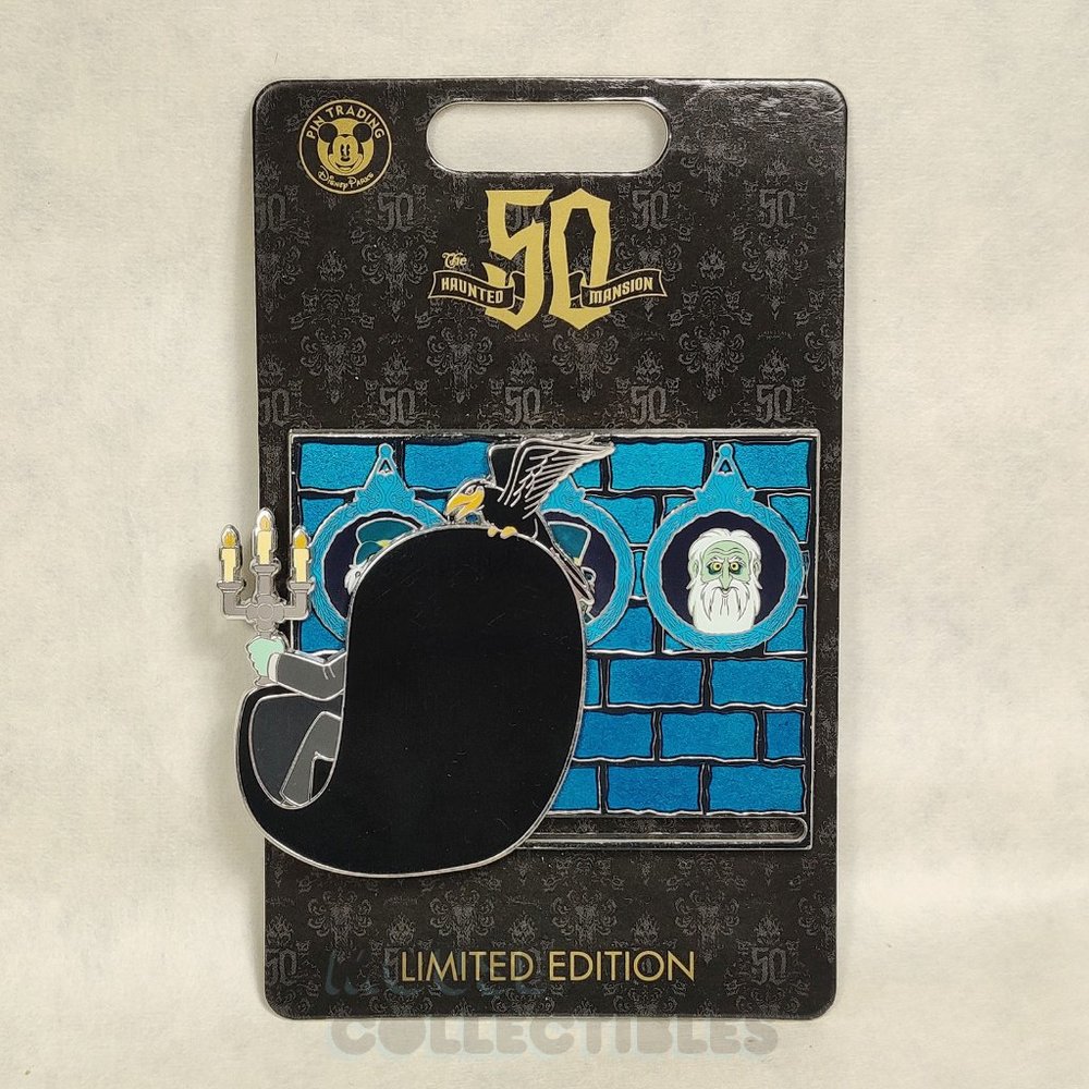 Disney Parks Haunted Mansion 50th Pin Hitchhiking Ghosts Slider Glow Doom Buggy
